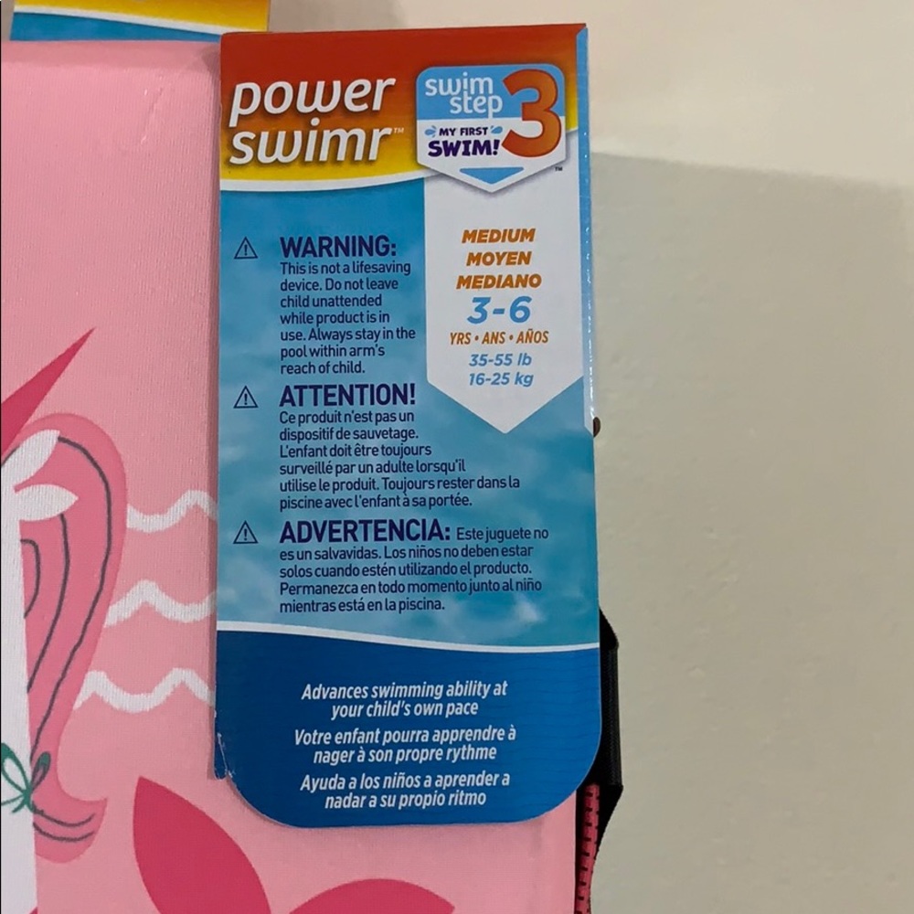 Power Swimr - Medium - Pink Mermaid - Picture 5 of 9
